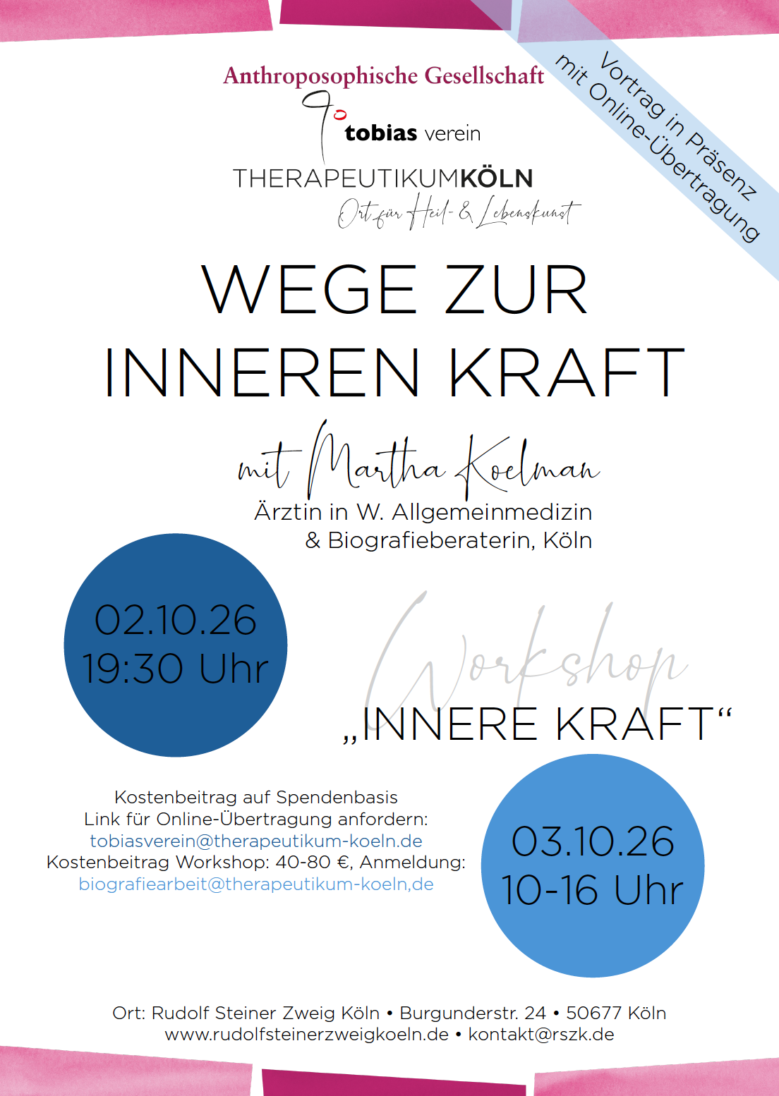 Wie gewinnen wir innere Kraft